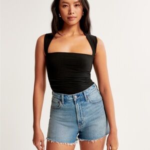 Abercrombie & Fitch Black Ava Top NWT